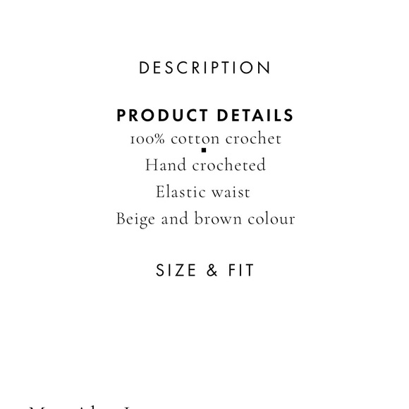 NWT Chasing Unicorns Cool + Calm Crochet Mini Skirt Sz M - Picture 7 of 9